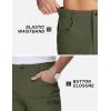 image:imageTACVASEN Mens Hiking Cargo Shorts 10 Quick Dry Lightweight Casual Summer Outdoor Golf Shorts with 5 Zipper Pockets06 Army Green