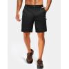 image:imageTACVASEN Mens Hiking Cargo Shorts 9 Quick Dry Lightweight Water Resistant Shorts Casual Golf Work with 5 Pockets01black