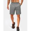 image:imageTACVASEN Mens Hiking Cargo Shorts 9 Quick Dry Lightweight Water Resistant Shorts Casual Golf Work with 5 Pockets04medium Grey
