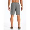 image:imageTACVASEN Mens Hiking Cargo Shorts 9 Quick Dry Lightweight Water Resistant Shorts Casual Golf Work with 5 Pockets04medium Grey