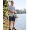 image:imageTACVASEN Mens Hiking Cargo Shorts 9 Quick Dry Lightweight Water Resistant Shorts Casual Golf Work with 5 Pockets05navy