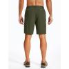 image:imageTACVASEN Mens Hiking Cargo Shorts 9 Quick Dry Lightweight Water Resistant Shorts Casual Golf Work with 5 Pockets06army Green