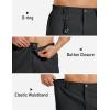 image:imageTACVASEN Mens Hiking Cargo Shorts Quick Dry WaterResistant Lightweight Tactical Outdoor Work Shorts with 8 Pockets02 Black