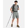 image:imageTACVASEN Mens Hiking Cargo Shorts Quick Dry WaterResistant Lightweight Tactical Outdoor Work Shorts with 8 Pockets03 Light Grey
