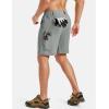 image:imageTACVASEN Mens Hiking Cargo Shorts Quick Dry WaterResistant Lightweight Tactical Outdoor Work Shorts with 8 Pockets03 Light Grey