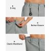 image:imageTACVASEN Mens Hiking Cargo Shorts Quick Dry WaterResistant Lightweight Tactical Outdoor Work Shorts with 8 Pockets03 Light Grey
