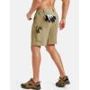 image:imageTACVASEN Mens Hiking Cargo Shorts Quick Dry WaterResistant Lightweight Tactical Outdoor Work Shorts with 8 Pockets04 Khaki