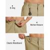image:imageTACVASEN Mens Hiking Cargo Shorts Quick Dry WaterResistant Lightweight Tactical Outdoor Work Shorts with 8 Pockets04 Khaki