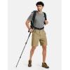 image:imageTACVASEN Mens Hiking Cargo Shorts Quick Dry WaterResistant Lightweight Tactical Outdoor Work Shorts with 8 Pockets04 Khaki