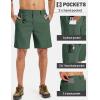 image:imageTACVASEN Mens Hiking Cargo Shorts Quick Dry WaterResistant Lightweight Tactical Outdoor Work Shorts with 8 Pockets06 Olive Green