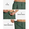 image:imageTACVASEN Mens Hiking Cargo Shorts Quick Dry WaterResistant Lightweight Tactical Outdoor Work Shorts with 8 Pockets06 Olive Green
