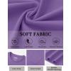 image:imageTACVASEN Mens Long Sleeve TShirts Casual Crewneck Pocket Tshirt Moisture Wicking Soft Plain Basic Classic Pullover TeeLight Purple