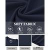 image:imageTACVASEN Mens Long Sleeve TShirts Casual Crewneck Pocket Tshirt Moisture Wicking Soft Plain Basic Classic Pullover TeeNavy