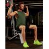 image:imageTACVASEN Mens Muscle Tank Tops Dry Fit Workout Shirts Gym Sleeveless Shirts Bodybuilding Athletic Training RunningArmy Green