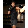 image:imageTACVASEN Mens Muscle Tank Tops Dry Fit Workout Shirts Gym Sleeveless Shirts Bodybuilding Athletic Training RunningBlack