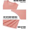image:imageTACVASEN Mens Muscle Tank Tops Dry Fit Workout Shirts Gym Sleeveless Shirts Bodybuilding Athletic Training RunningPink
