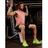 image:imageTACVASEN Mens Muscle Tank Tops Dry Fit Workout Shirts Gym Sleeveless Shirts Bodybuilding Athletic Training RunningPink