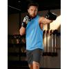 image:imageTACVASEN Mens Muscle Tank Tops Dry Fit Workout Shirts Gym Sleeveless Shirts Bodybuilding Athletic Training RunningSky Blue
