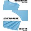 image:imageTACVASEN Mens Muscle Tank Tops Dry Fit Workout Shirts Gym Sleeveless Shirts Bodybuilding Athletic Training RunningSky Blue