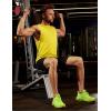 image:imageTACVASEN Mens Muscle Tank Tops Dry Fit Workout Shirts Gym Sleeveless Shirts Bodybuilding Athletic Training RunningYellow