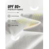 image:imageTACVASEN Mens Pocket TShirt UPF 80 Short Sleeve Soft Crew Neck Lightweight Tee Summer Casual Basic Plain Tshirts01 White
