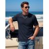 image:imageTACVASEN Mens Pocket TShirt UPF 80 Short Sleeve Soft Crew Neck Lightweight Tee Summer Casual Basic Plain Tshirts03 Navy Blue