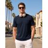 image:imageTACVASEN Mens Pocket TShirt UPF 80 Short Sleeve Soft Crew Neck Lightweight Tee Summer Casual Basic Plain Tshirts03 Navy Blue