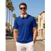 image:imageTACVASEN Mens Pocket TShirt UPF 80 Short Sleeve Soft Crew Neck Lightweight Tee Summer Casual Basic Plain Tshirts05 Royal Blue