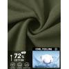 image:imageTACVASEN Mens Polo Shirts Short Sleeve 3 Buttons Casual Polo Cotton Pique TShirts Moisture Wicking Golf ShirtsArmygreen