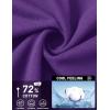 image:imageTACVASEN Mens Polo Shirts Short Sleeve 3 Buttons Casual Polo Cotton Pique TShirts Moisture Wicking Golf ShirtsPurple