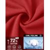 image:imageTACVASEN Mens Polo Shirts Short Sleeve 3 Buttons Casual Polo Cotton Pique TShirts Moisture Wicking Golf ShirtsRed