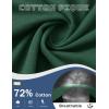 image:imageTACVASEN Mens Polo Shirts Short Sleeve 3 Buttons Cotton Pique Casual Classic Fit TShirt Performance Golf ShirtsDarkgreen