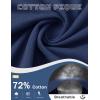 image:imageTACVASEN Mens Polo Shirts Short Sleeve 3 Buttons Cotton Pique Casual Classic Fit TShirt Performance Golf ShirtsNavy