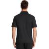 image:imageTACVASEN Mens Polo Shirts with Pocket Golf Polos Dry Fit Performance Short Sleeve Collared Shirt Casual Athletic Work01black
