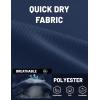 image:imageTACVASEN Mens Polo Shirts with Pocket Golf Polos Dry Fit Performance Short Sleeve Collared Shirt Casual Athletic Work02navy