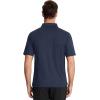 image:imageTACVASEN Mens Polo Shirts with Pocket Golf Polos Dry Fit Performance Short Sleeve Collared Shirt Casual Athletic Work02navy
