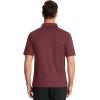 image:imageTACVASEN Mens Polo Shirts with Pocket Golf Polos Dry Fit Performance Short Sleeve Collared Shirt Casual Athletic Work05burgundy