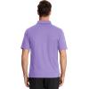 image:imageTACVASEN Mens Polo Shirts with Pocket Golf Polos Dry Fit Performance Short Sleeve Collared Shirt Casual Athletic Work07light Purple