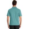 image:imageTACVASEN Mens Polo Shirts with Pocket Golf Polos Dry Fit Performance Short Sleeve Collared Shirt Casual Athletic Work08gray Green