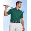 image:imageTACVASEN Mens Polo Shirts with Pocket Golf Polos Dry Fit Performance Short Sleeve Collared Shirt Casual Athletic Work09emerald Green