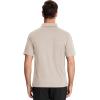 image:imageTACVASEN Mens Polo Shirts with Pocket Golf Polos Dry Fit Performance Short Sleeve Collared Shirt Casual Athletic Work11khaki