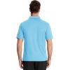 image:imageTACVASEN Mens Polo Shirts with Pocket Golf Polos Dry Fit Performance Short Sleeve Collared Shirt Casual Athletic Work12sky Blue