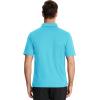 image:imageTACVASEN Mens Polo Shirts with Pocket Golf Polos Dry Fit Performance Short Sleeve Collared Shirt Casual Athletic Work15ice Blue
