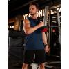 image:imageTACVASEN Mens Sleeveless Shirts Quick Dry Tank Tops for Men Sun Protection UPF 50 Athletic Gym Workout Muscle Shirts04 Navy