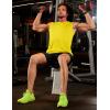 image:imageTACVASEN Mens Sleeveless Shirts Quick Dry Tank Tops for Men Sun Protection UPF 50 Athletic Gym Workout Muscle Shirts08 Yellow