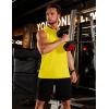 image:imageTACVASEN Mens Sleeveless Shirts Quick Dry Tank Tops for Men Sun Protection UPF 50 Athletic Gym Workout Muscle Shirts08 Yellow