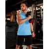 image:imageTACVASEN Mens Sleeveless Shirts Quick Dry Tank Tops for Men Sun Protection UPF 50 Athletic Gym Workout Muscle Shirts09 Waterfall Blue