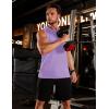 image:imageTACVASEN Mens Sleeveless Shirts Quick Dry Tank Tops for Men Sun Protection UPF 50 Athletic Gym Workout Muscle Shirts17 Light Purple