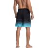 image:imageTACVASEN Mens Summer Swim Trunks Quick Dry Surf Boardshorts Bathing Suit Shorts with Mesh Lining4 Black Blue