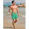 image:imageTACVASEN Mens Swim Trunks 9 Inch Quick Dry Water Resistant Mesh Lining Bathing Suit Swimming Board Shorts with PocketsLake Blue